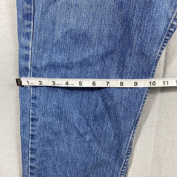 Harley Davidson Genuine Motorclothes Blue Straight Leg Jeans Mens Zip Size 40/30 - Picture 7 of 12